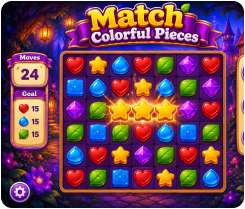 Match Colorful Pieces